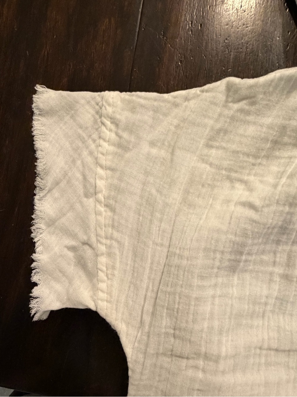 NWT ✨ NATURAL LIFE White Lightweight Gauze Tunic - one size - Picture 4 of 9